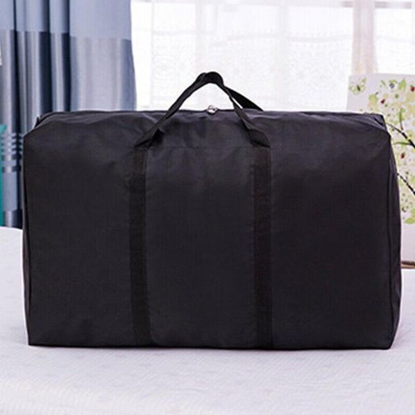 Extra Large Impermeable Movimiento Bolsas de equipaje Reutilizable Herramienta de lavandería Embalaje de tela no tejida Compras Home Bag Cubes S9Q3