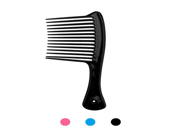 Peigne à dents Extra Large, peigne démêlant pour cheveux, râteau de coiffure adapté au Salon, usage domestique, brosse en plastique résistante à la chaleur 5825444