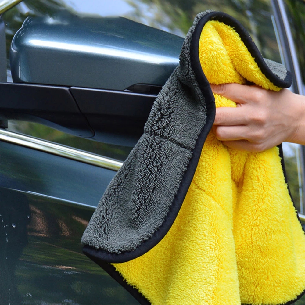 Extra Soft Car Wash Microfiber Handduk Bilar Rengöring Torkning Carcare Cloth Detaljering Washtowel ALDRIG Scrat WLL731