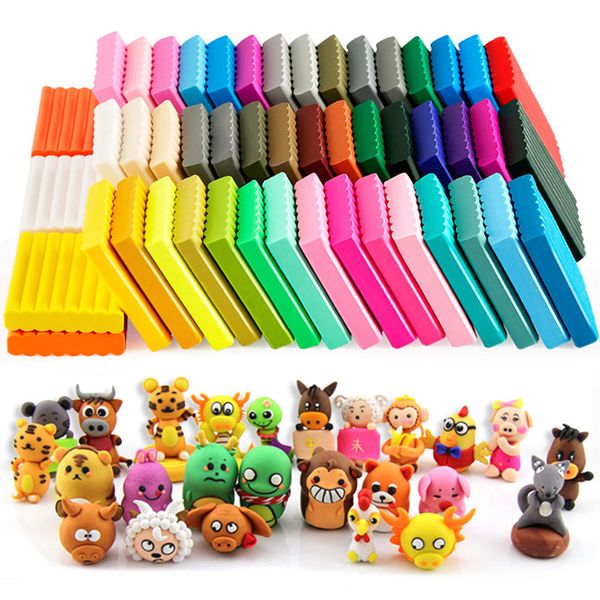 Des enfants extra-doux et infiniment réutilisables modéliser l'argile 6 couleurs pack.Les blocs d'arc-en-ciel non toxiques jouent des blocs de pâte pour le plaisir créatif pour l'enfant