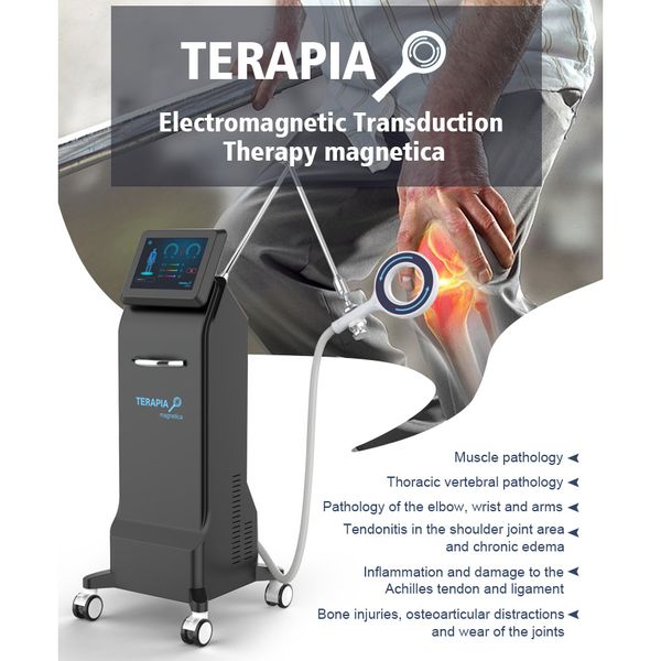 Machine de thérapie par transduction magnéto extracorporelle pour le soulagement de la douleur au poignet, aux bras et aux coudes, traitement ostéoarticulaire, machine EMTT de réadaptation corporelle