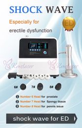 ExtraCorporale Schok Wave Therapie Afslanken Machine Akoestisch Shockwave Therapy Pain Relief Erectiele Disfunctionele Apparatuur