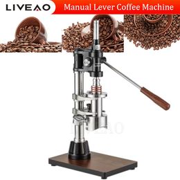 Machine à café pressée à la main, levier de pression Variable d'extraction, Machine à expresso manuelle en acier inoxydable 304
