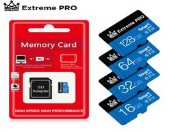 Cartes mémoire flash de carte SD Extreme Pro 128 Go 64 Go 256 Go 512 Go 32 Go 128 Go MicroSD Classe 10 High Speed8359989
