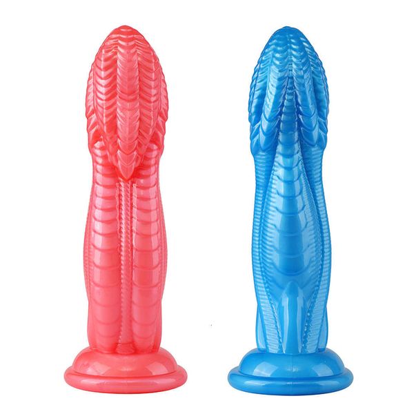 Exvoides consoladores masturbators taza de succión realista snake beso consolador para mujeres g spot masajeador adulto juguetes sexy para parejas