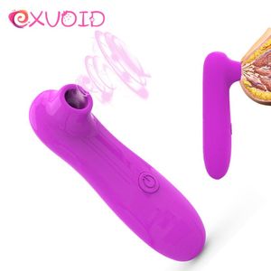 EXVOID Tepel Zuigen Orale sexy Speelgoed voor Vrouwen Clitoris Stimuleren Sucker Vibrator Borst Stimulator Tong Vibrators Vrouw