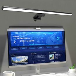 Lampe de bureau de soins des yeux 50 cm d'ordinateur LED moniteur PC Écran de la barre d'écran de lumière étape sans étape de lecture de table de pendaison alimentée USB