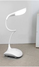 Oogzorg studie geschenklamp opvouwbare creatieve aanraking het lichte bureau kleine nachtlamp slaapkamer led-lamp7150677