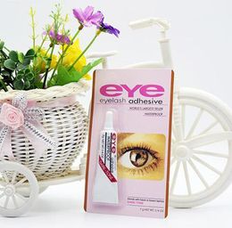Cosmétiques pour les yeux Colle pour cils Noir Blanc Adhésif de maquillage Imperméable Faux Cils Adhésifs Colle avec emballage Pratique Eyela1412311