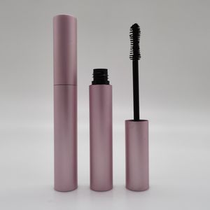 Long-Lasting Curling Mascara with Pink Aluminum Tube, 8ml - Smudge-Proof Eyelash Extension Makeup Brush