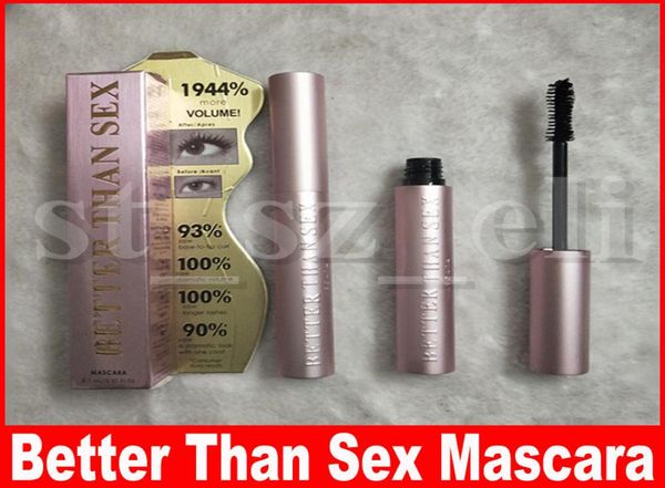 Mascara Volume de maquillage pour les yeux mieux que le sexe mieux que l'amour Mascara noir Cool Thinck Cruling allongement imperméable en stock 4461883