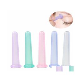 Oogmassager 5 kleuren mini sile mas cup gezicht masr face care behandeling maat 15 mmx50 mm drop levering gezondheid schoonheid dhot9