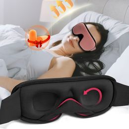 Eye Massager Blocking Light Sleeping Eye Mask Soft Padded Travel Shade Cover Rest Relax Slapen Blindfold Eye Cover Sleep Mask Eyepatch 230718