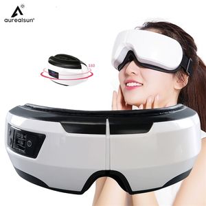 Eye Massager Electric Eye Massager Vibration Therapy Air Pressure Heating Massage Relax Health Care Fatigue Stress Bluetooth Music Foldable 230609