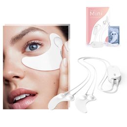 Eye Massager EMS Microcourant RF Massage Masque pour les yeux Patch pour les yeux électrique Réduire les rides Poches Cernes Sacs pour les yeux Appareil de massage pour les yeux 231214