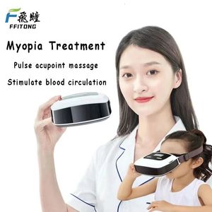 Masseur oculaire pour le traitement de la myopie Pulse de train visuel holographique simule l'acupuncture pour les enfants adultes Recovery 231221