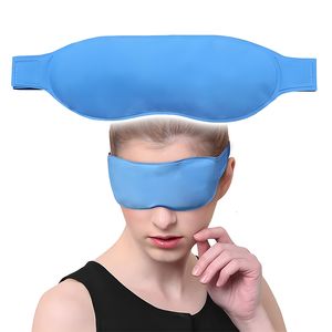 Masseur pour les yeux Gel Masque pour les yeux Sac de glace réutilisable Masque pour les yeux de refroidissement Compresse froide pour les yeux gonflés et secs Soulager les yeux gonflés Cernes 230602