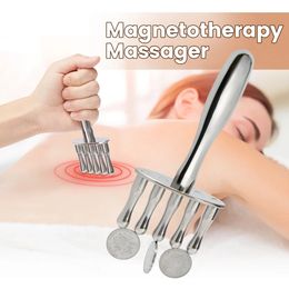 Masseur pour les yeux Stylo de magnétothérapie Bâton de massage d'acupression Anti Cellulite Fat Trigger Point Gua Sha Soulagement de la douleur Soins de santé 231211