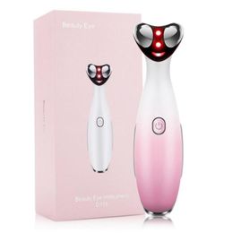 Oogmassager Oplaadbare persoonlijke verzorging Mini Vibration Face Auto detectie draagbare apparaat elektroden massagesysteem4407132