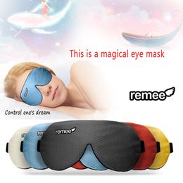 Oogmassager Remee Remy Dream Mask Control Repair Lucid Dreams Smart Sleep Shading 3D Magical Eye Sleep Glazen Zachte katoen Inception Patch 221208