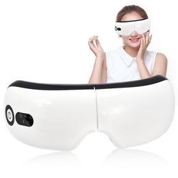 Masajeador de ojos Smart Airbag Vibración Cuidado Instrumento Compresión Soporte Bluetooth Fatiga Masaje Gafas 220908