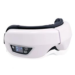 Oogmassageapparaat met warmte Smart Airbag Trillingen Zorg Comprimeren Bluetooth Massage Ontspannen Migraine Relief Verbeter de slaap 240110