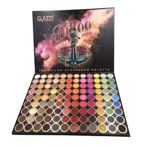 Sombra de ojos 108 colores Mujeres Shimmery Mate Paleta de sombra de ojos Niñas Cosmético profesional Herramientas de maquillaje impermeables de larga duración 231012