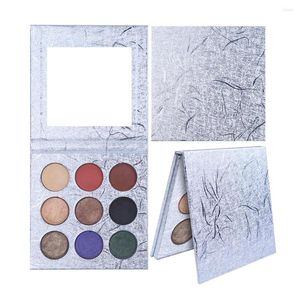 Oogschaduw 9 kleuren oogschaduw voor herfst en winter privé labebulk palet aangepast je eigen logo pigment make -upgroothandel