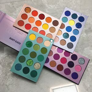 Sombra de ojos Beauty Glazed Makeup Sombra de ojos Pallete Color Board shadow Palette Pigment Glitter Shimmer Make up 230712