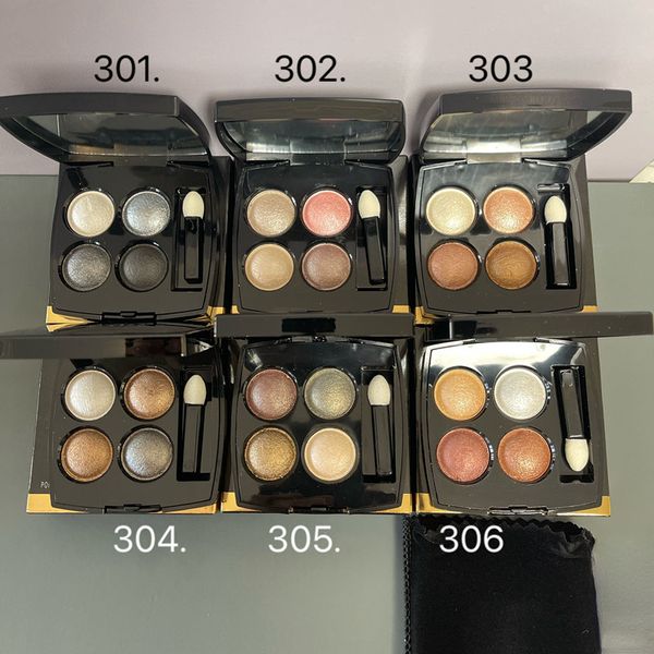 Marca de sombra de ojos 4 colores Natural Matte Shadow Paleta impermeable Paleta Shimmer Eyeshadow 230814