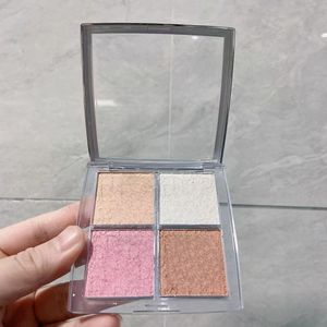 Oogschaduw Merk 4 Kleuren Natuurlijke Matte Make-up Waterdicht Palet Shimmer Oogschaduw 230809