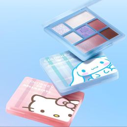 Palette de fard à paupières multifonctionnelle de dessin animé d'ombre à paupières 5 2 surligneur blush mat fin miroitement maquillage pour le visage 230718