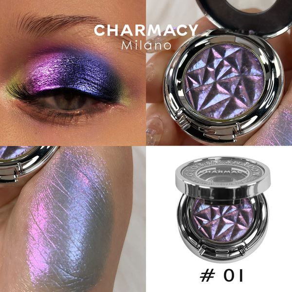 Sombra de ojos CHARMACY Multichrome Single Eye Shadow Alta calidad Duo Chrome Eyeshadow Glitter Maquillaje de ojos Cosméticos al por mayor 230717