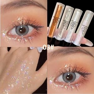 Ombre à paupières diamant scintillant imperméable liquide paillettes Eyeliner fard à paupières brillant stylo métallique beauté fête maquillage 231013