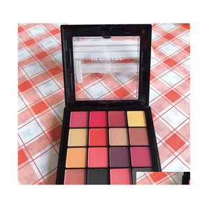 Ombre à paupières Goutte 16 couleurs Timate Palette Fard à paupières Shimmer Mat Maquillage Cosmétiques 2 types en stock avec livraison de cadeaux Santé Beauté Ey Dhk9N