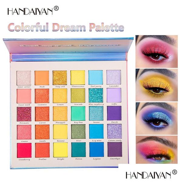 Sombra de ojos Gota Handayan Colorf Dream 30 Color Givesa Natural Andtra Light Piel Sensación Entrega Salud Belleza Maquillaje Ojos Dh1F5