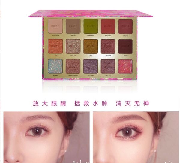 Ombre à paupières Goutte Natasha Denona Palette de maquillage Tropic Fard à paupières Cosmétiques Surligneur pour filles 15 couleurs Livraison Santé Beauté Yeux Dhzfe