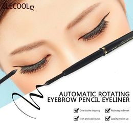 Fard à paupières ELECOOL Black Eye Liner Crayon Liquide Séchage rapide Non imperméable à l'eau Eyeliner anti-transpiration Femmes Cosmétique Beauté Maquillage Longue Durée 231023