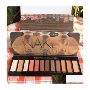 Oogschaduw Oogschaduw Merk 12 kleuren Decay City Palette Naked Reloaded Honey Oogschaduw Make-up Groothandel 230712 Gezondheid Schoonheid Make-up Ey Dhfo9