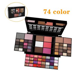 Oogschaduw oogschaduw glitter make -up set 1874 kleurpoeder palet lagen concealer lipstick blush cosmetica make -up 230812