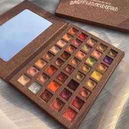 Oogschaduw Oogschaduwpalet 40 kleuren Oogschaduw Make-up Matte Glitter Pigment The Shadows Wterproof Make Up Pallete Paleta De Sombras 231031