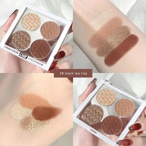 Sombra de ojos GASS DINER Paleta Mate Brillo Cobre Bronceador Metálico Ahumado Color Tierra Brillo Sombra de ojos Iluminar Maquillaje Cosmético