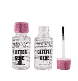 Sombra de sombras de ojos Glitue Glitue Facial Glitter Sequinas Primer impermeable Polvo de clavo de sombra de ojos seca rápida 25 ml de maquillaje profesional1921695