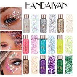 Sombra de ojos Handaiyan Brillo de ojos Uñas Cabello Cuerpo Cara Pegatinas Gel Arte Lentejuelas sueltas Crema Diamante Joyas Diamantes de imitación Maquillaje Fiesta FestivalL2403