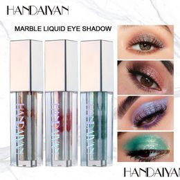 Oogschaduw Handaiyan vloeibare oogschaduwbuizen Glow diamant glans Colorf Single Marble Make -up Glitter Maquillage Drop Delivery Health B DHNLX