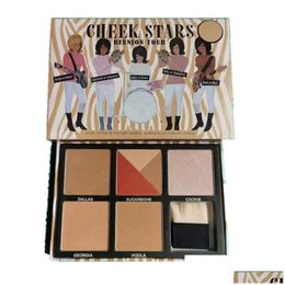 Ombre à Paupières Haute Qualité 5 Couleur Cheek Stars Palette Reunion Tour Drop Delivery Santé Beauté Maquillage Yeux Dho3E