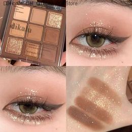 Oogschaduw Hot 9 Kleur oogschaduw Palet Glanzende Parel Naakt Blijvende Korea Charmant Goedkope Make-up Groothandel CosmeticsQ240229