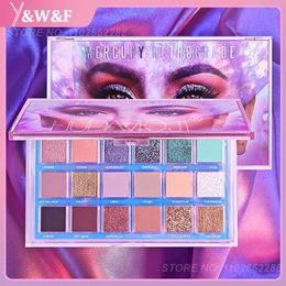 Oogschaduw HUDAMOJI 18 kleuren oogschaduwpalet Matte parel Heldere kleur Waterdicht Langdurig Pigment Shimmer Oogschaduw Make-up Cosmetisch 231120