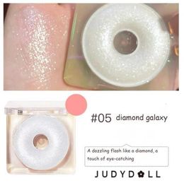 Oogschaduw Judydoll Markeerstift Poeder "Ring Light" Monochroom Highlight 3D Diamond Shine Langdurig Waterbestendig Gemakkelijk te dragen Gezicht Make-up 230617