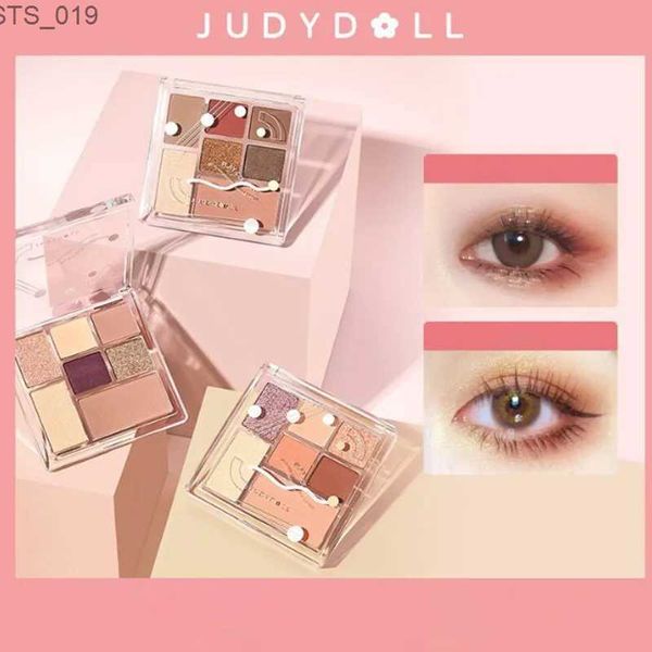 Fard à paupières Judydoll Play Color Palette tout-en-un fard à paupières fard à joues surbrillance couleur riche en contours maquillage des yeux longue durée beauté cosmétique